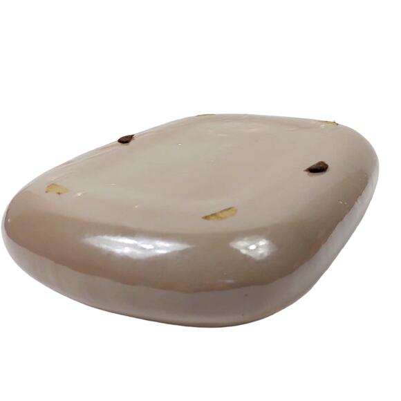 Vintage Rectangle Ceramic Planter Vase Shallow Pottery Bowl 11" MCM Made USA - Picture 3 of 10